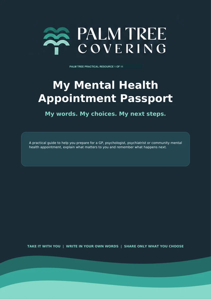 Cover of My Mental Health Appointment Passport